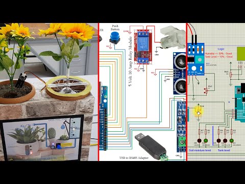 Smart watering system using Arduino UNO microcontroller